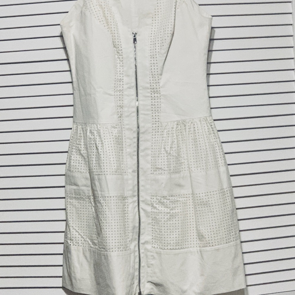 White cloth dress